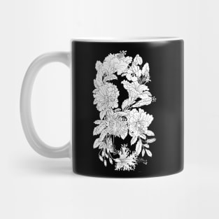 Hibiscus Infinity Design Mug